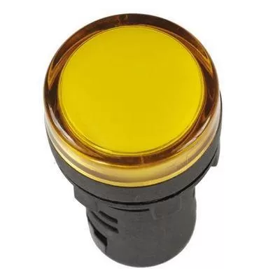 Лампа AD22DS(LED)матрица d22мм желтый 36В AC/DC ИЭК #(10/600)